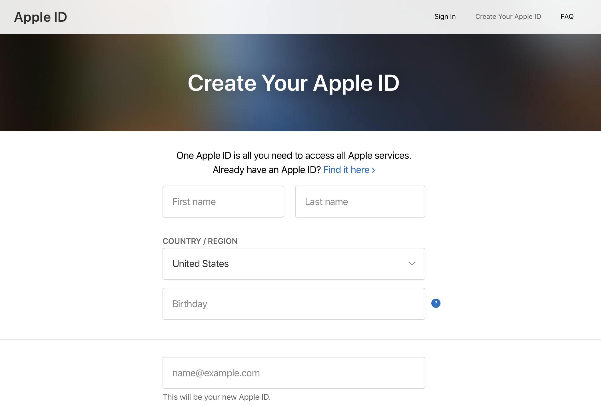 This apple id is only valid for use in russian store что делать